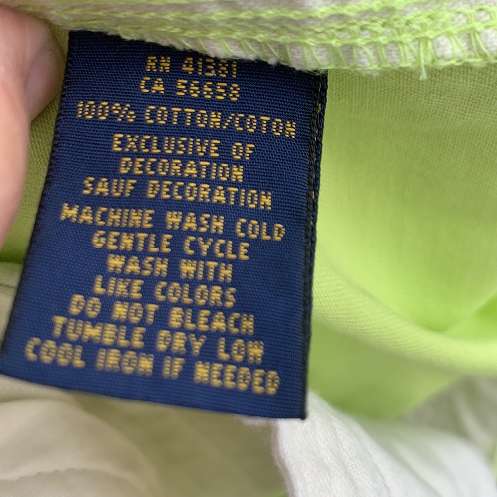 POLO Ralph Lauren Highlighter Green Shorts Size 2 - Picture 6 of 10